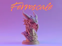 Ferroscale – Mecha Dragon Bust