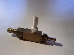 fitting for 6mm pipe on 1/16" thread