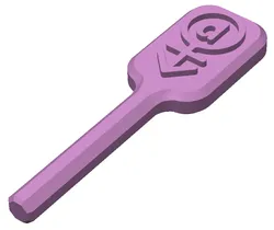 Gender marker top & bottom paddles