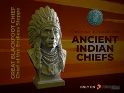Great Blackfoot Chief - Chief of the Endless Steppe