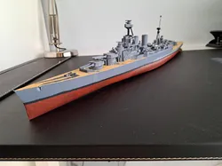 HMS Hood Battleship