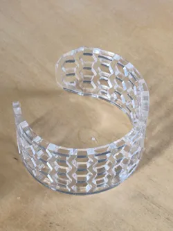 Honeycomb Lasercut Bracelet