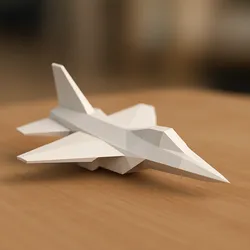 Jet Low Poly
