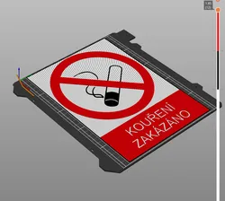 KOUŘENÍ ZAKÁZÁNO cedule