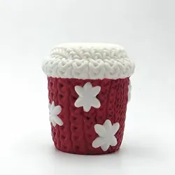 Miniature Games & Accessories STL indir - Knitted Chritsmas cup (cute - Anukalpgenesis3d