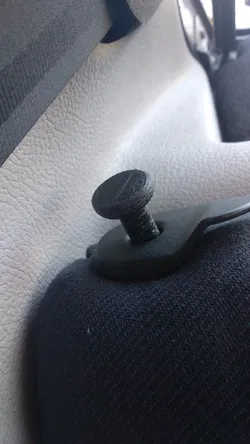 Peugeot 206 Backseat Collapse Knob Replacement (TPU)