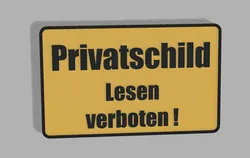 Privatschild