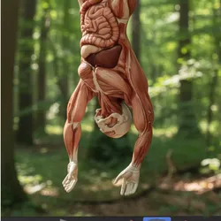 Props & Terrain STL تنزيل - Flayed & Hanged Human Ideal for Horror Scenes - Ruffi