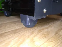 Sound dampening squash feet for Ender 3 ( or 4040 based printers )