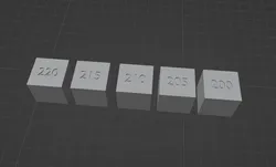 Temperature Testing Cubes (220-200)