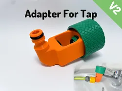 Universal Indoor Faucet Adapter for Garden Hose v2