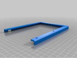 YMDK SP84 75% Split Keyboard case and wrist rest
