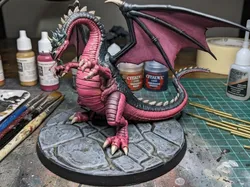 مجاني Characters & Creatures STL تنزيل - Bryagh the Evil Dragon from The Flight of Dragons - Ruffi