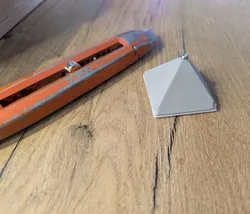 Cheap pyramid laser bed or weight