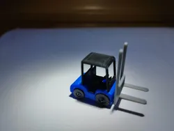Forklift Model Building h0 1:87