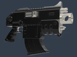 Godwin pattern bolt pistol cosplay prop (smaller one)