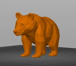 Low Poly Bear