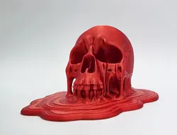 Melting Skull - No Supports
