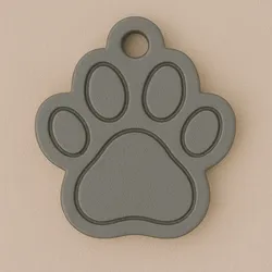 Paw keychain