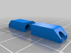 Rummikub tile rack hinge