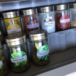 SPICE RACK DRAWER - GEWÜRZREGAL SCHUBLADE