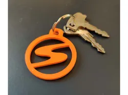 Trabant (Sachsenring) Keyring / Keychain