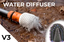 Water diffuser for water hose