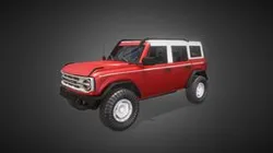 Bronco Car Animation (Red)