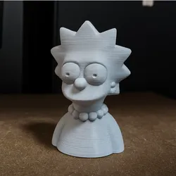 Bust Lisa Simpson