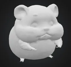 Chonky hamster