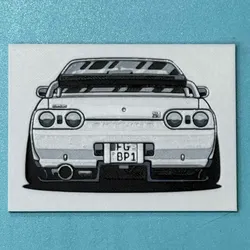 Creality Cloud | R32 Nissan Skyline Hueforge Art | ملفات الطابعة ثلاثية الأبعاد