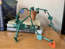 Customizable Guitar Pick Plant (String of Hearts, Pothos)