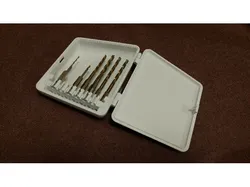 Drill case for hex shank bits