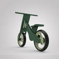 Free Other STL Download - DUDE Balance WoodBikeby costantino montanari