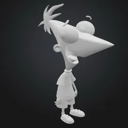 Free Other STL Download - Phineas from Phineas and Ferbby TrashyPrinting