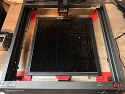 Honeycomb bed wedges for Creality Falcon2 + DXF file for laser cutting