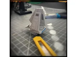 Imperial Shuttle ramp and landing gear