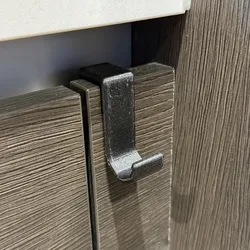 Kitchen towel hook