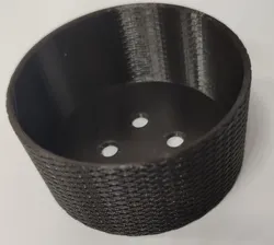 Knurled vase