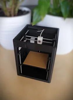 Mini Desktop Bambulab P1S/P1P - Fully Printed.