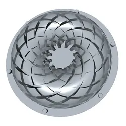 Other STL Download - Rodin VORTEX TORUS .STL 100mm x 52mm. Diameter Coil | BOBINAby CrownchakraPL