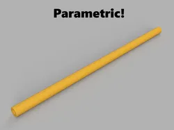 Parametric straw