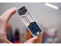 Wemos / Lolin D1 Mini + Adafruit SHTC3 sensor case v2
