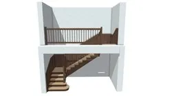 Wooden Staircase