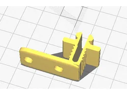 Z endstop clip holder (ender, tronxy)