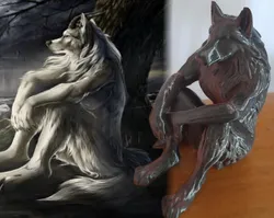 Alpha Werewolf Meme 3D Model