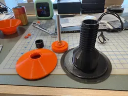 Core One Bearing Spool Holder Centre Post compact version (85mm).