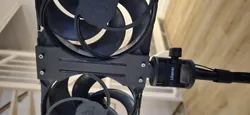Dual 140mm fan to 1/4 screw