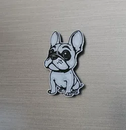 French bulldog (Frenchie) Fridge magnet
