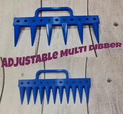 Garden Soil Puncher with Adjustable Spikes